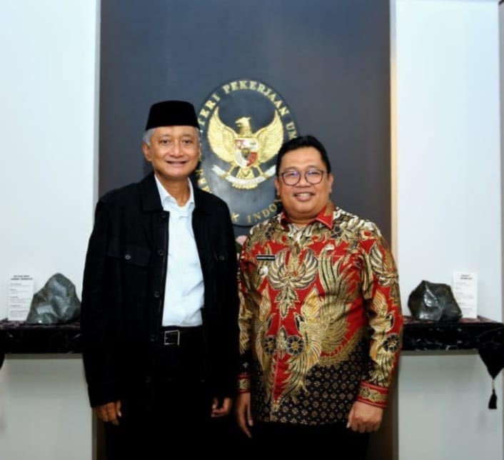 Bupati Takalar Silaturahmi dengan Menteri PUPR, Memperkuat Sinergitas Pemda Dan Pemerintah pusat 